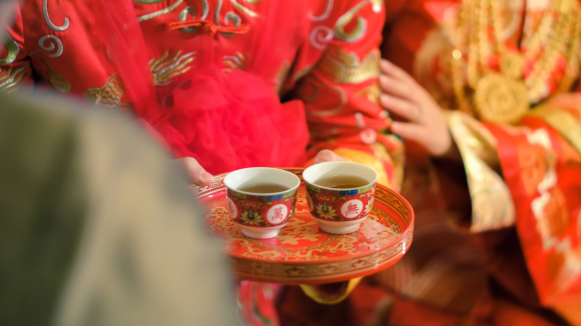 ความหมายของขบวนขันหมากแบบจีน